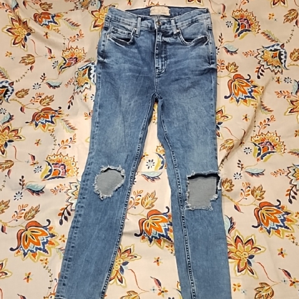 Free People 28 Skinny Jeans